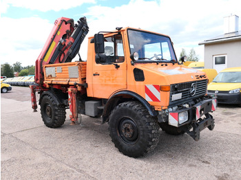 Грузовик бортовой/ Платформа, Автоманипулятор UNIMOG U1450 Palfinger PK 105B AHK STANDHEIZUNG: фото 4