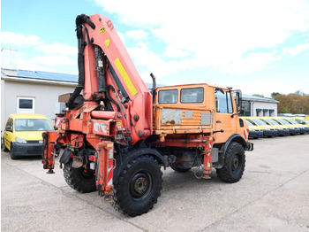 Грузовик бортовой/ Платформа, Автоманипулятор UNIMOG U1450 Palfinger PK 105B AHK STANDHEIZUNG: фото 5