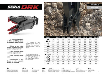 Новый Гидроножницы для Экскаваторов DEMOQ DRK13  Hydraulic Rotating Pulveriser Crusher 1400 KG: фото 2