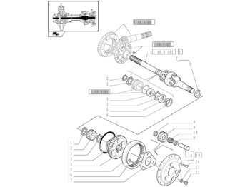 Приводный вал NEW HOLLAND