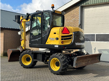 Колёсный экскаватор Yanmar B75W: фото 4