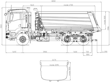 Самосвал MAN TGS 33.400