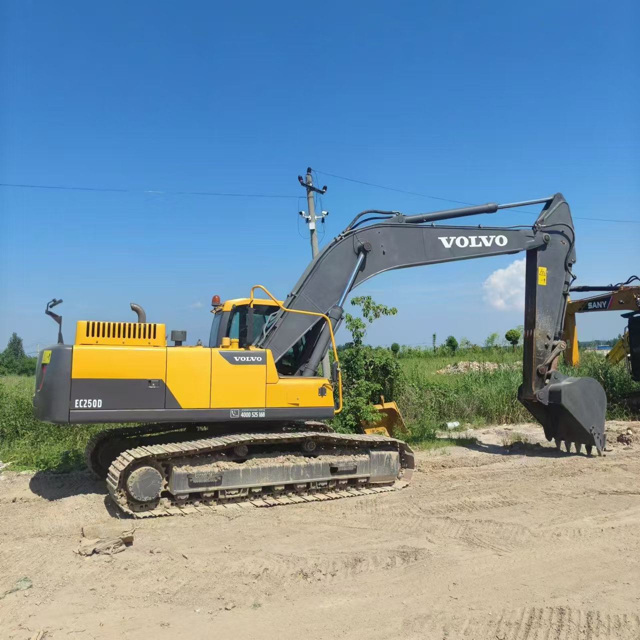 Гусеничный экскаватор VOLVO EC250