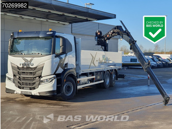 Iveco X-Way 480 6X2 NEW! HIAB 177K PRO Retarder ACC Euro 6 лизинг Iveco X-Way 480 6X2 NEW! HIAB 177K PRO Retarder ACC Euro 6: фото 1