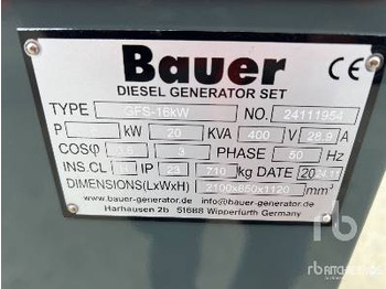 Электрогенератор BAUER GENERATOREN GFS-16 ATS 16kW/20kVA: фото 5