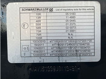 Тентованный полуприцеп Schwarzmüller S1*Tautliner Joloda*CodeXL+Getränke*RSAB*Alcoa*: фото 5