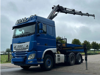 Тягач DAF XF 460 6x4!!HIAB 24TM CRANE/KRAN/TREKKER/BAKWAGEN!!BAUKRANE TRANSPORT!!euro6!: фото 5