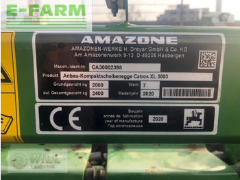 Дисковая борона Amazone catros 3003 xl: фото 4