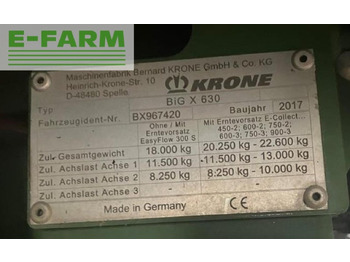 Оборудование для кормоуборочного комбайна Krone big x 630: фото 4