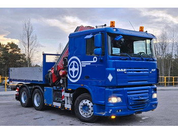 Тягач DAF XF 6x4 FASSI 450 Euro 5 FLY JIB WINDE: фото 3