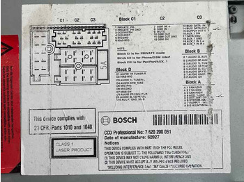 Кабина и интерьер для Автобусов MERCEDES CD / RADIO CCD 7620200051: фото 2