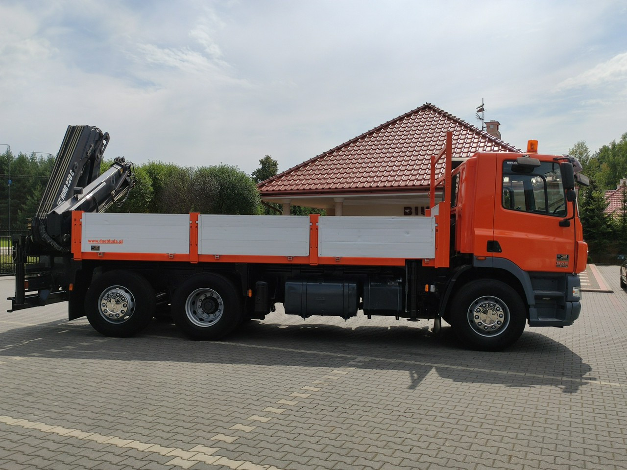 DAF CF 85.380 6x2 Oś Skrętna Skrzynia HDS HIAB 220C + Pilot лизинг DAF CF 85.380 6x2 Oś Skrętna Skrzynia HDS HIAB 220C + Pilot: фото 9