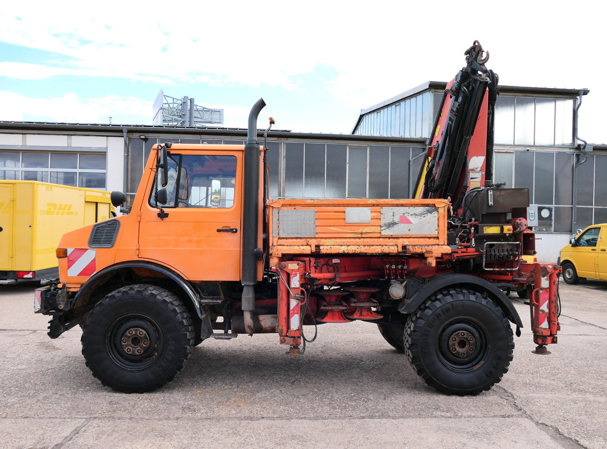 Грузовик бортовой/ Платформа, Автоманипулятор UNIMOG U1450 Palfinger PK 105B AHK STANDHEIZUNG: фото 7