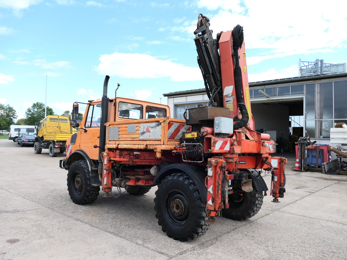 Грузовик бортовой/ Платформа, Автоманипулятор UNIMOG U1450 Palfinger PK 105B AHK STANDHEIZUNG: фото 6