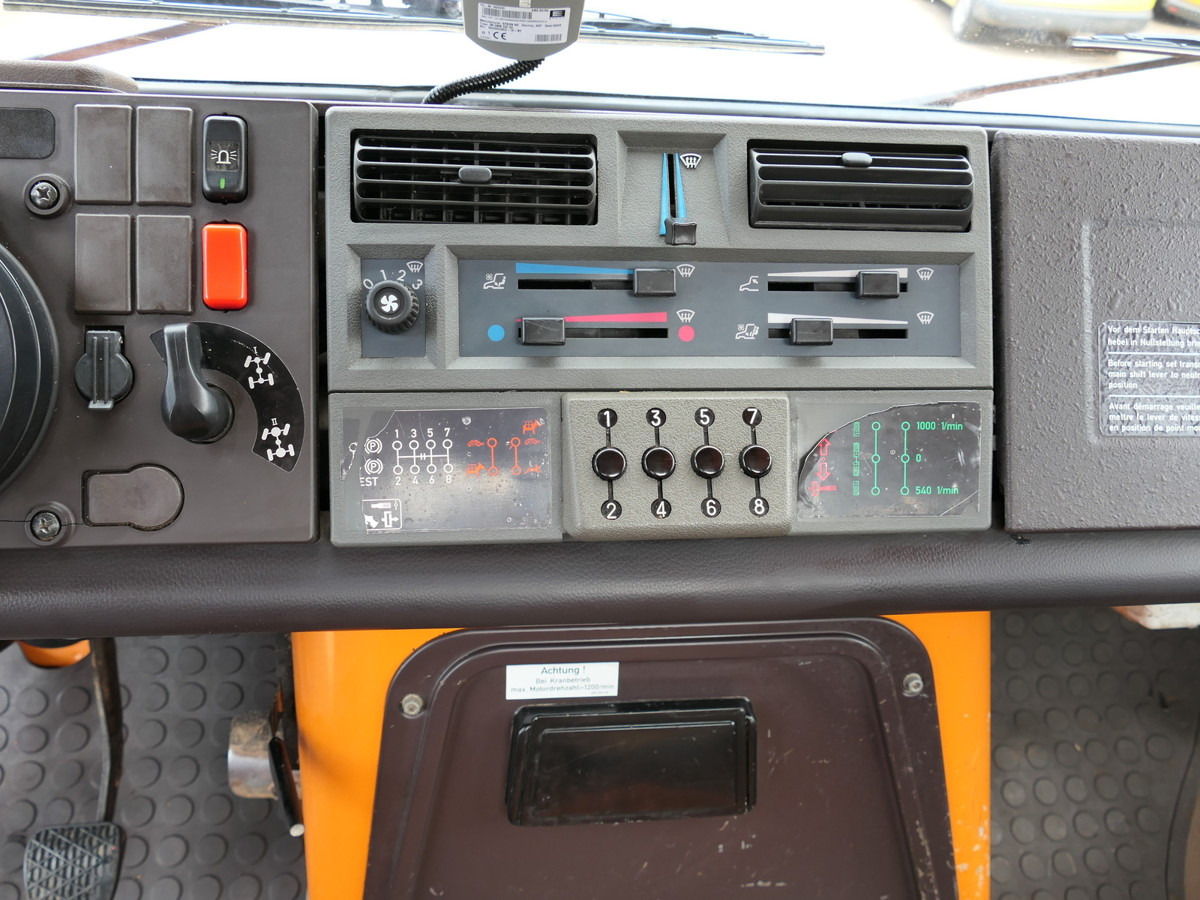 Грузовик бортовой/ Платформа, Автоманипулятор UNIMOG U1450 Palfinger PK 105B AHK STANDHEIZUNG: фото 12