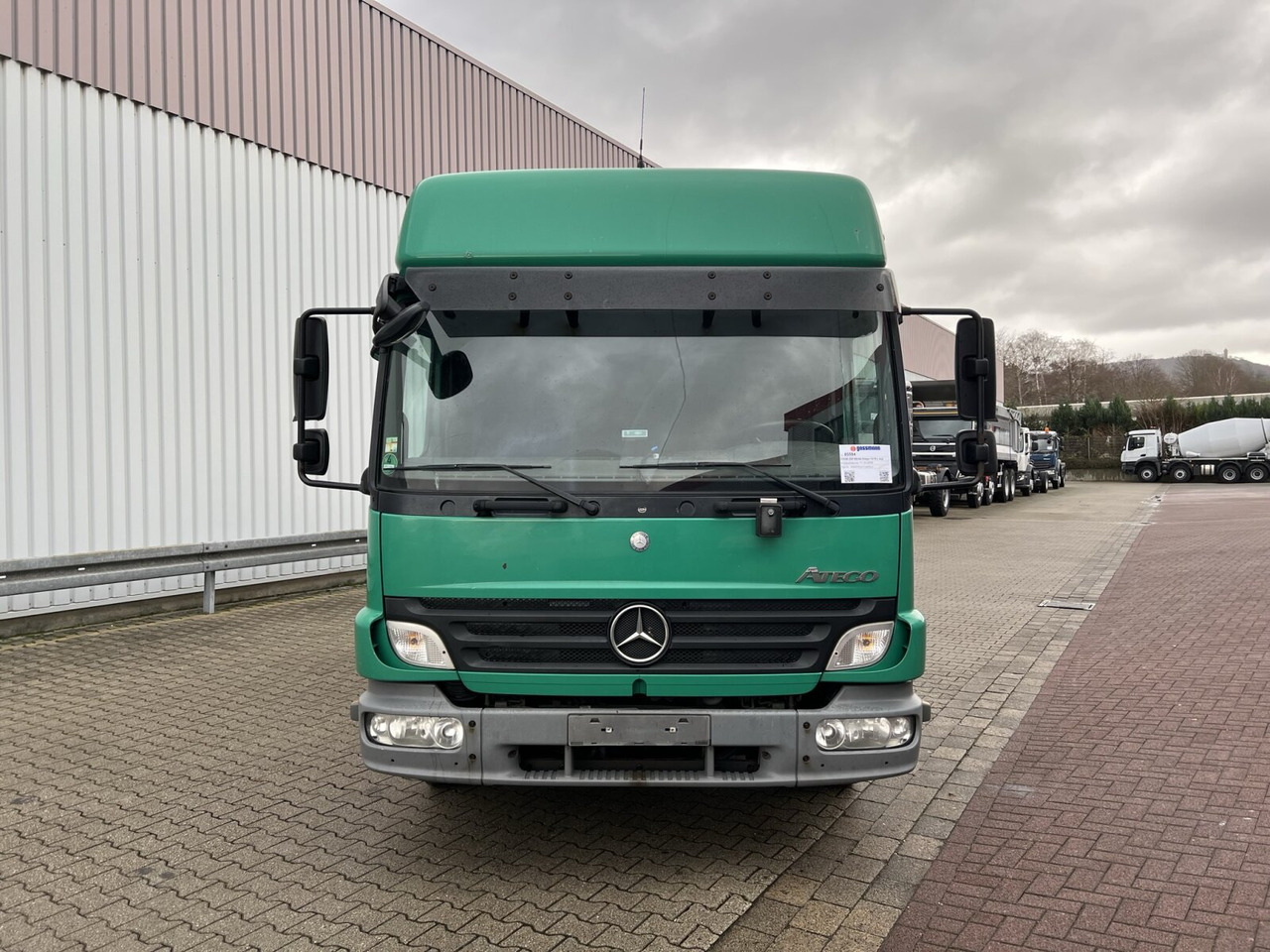 Грузовик с закрытым кузовом Mercedes-Benz Atego 1018 L 4x2 Atego 1018 L 4x2 mit MBB LBW: фото 8