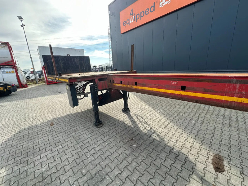 Полуприцеп бортовой/ Платформа Nooteboom OVB-65-04, 65TKG extendable (2x 770cm) trailer, 4x hydraulic steeringaxles, Belgium- trailer: фото 20