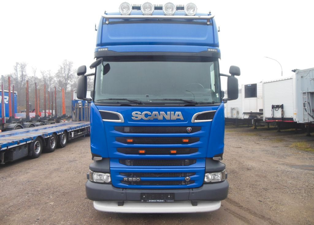 Тягач Scania R580, V8, 8X4, 164.000 KG, TOP STAND!!!: фото 6