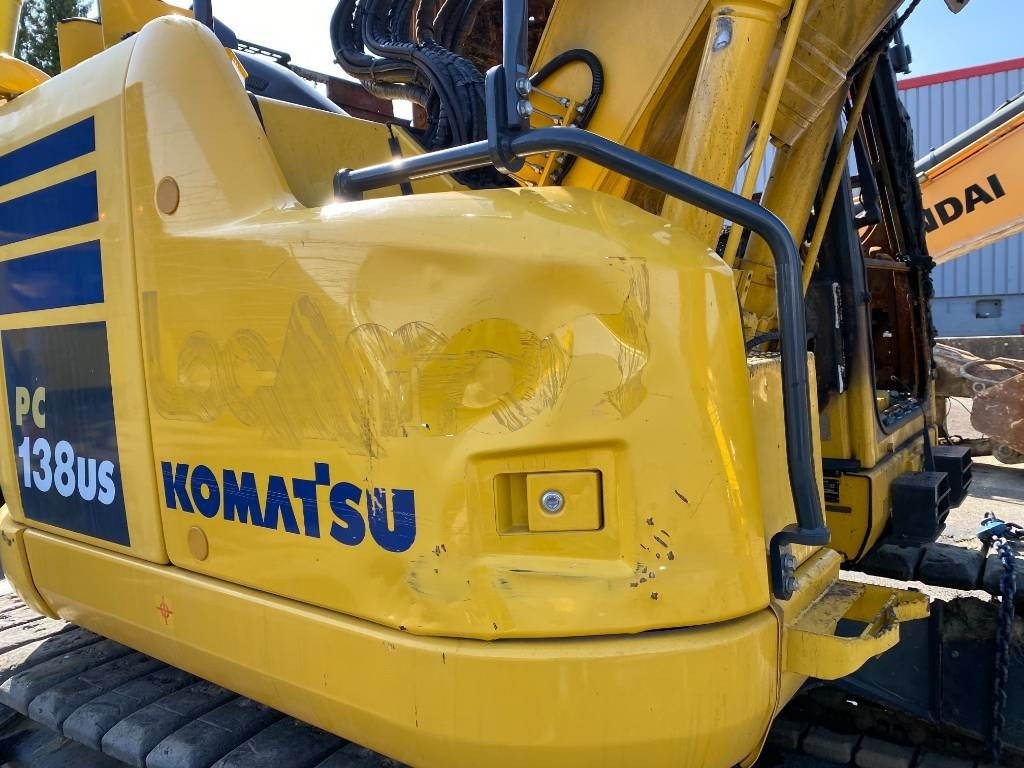 Гусеничный экскаватор Komatsu PC 138 US-11 1er Main / Certificat CE Origine Fran: фото 19