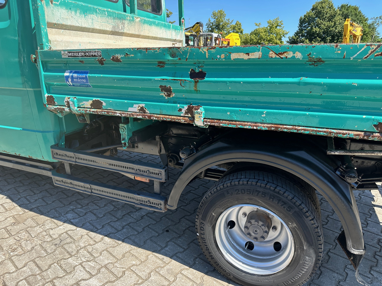 Самосвал Mercedes-Benz 814 D Vario DOKA 3-Seiten-Kipper Meiller: фото 10