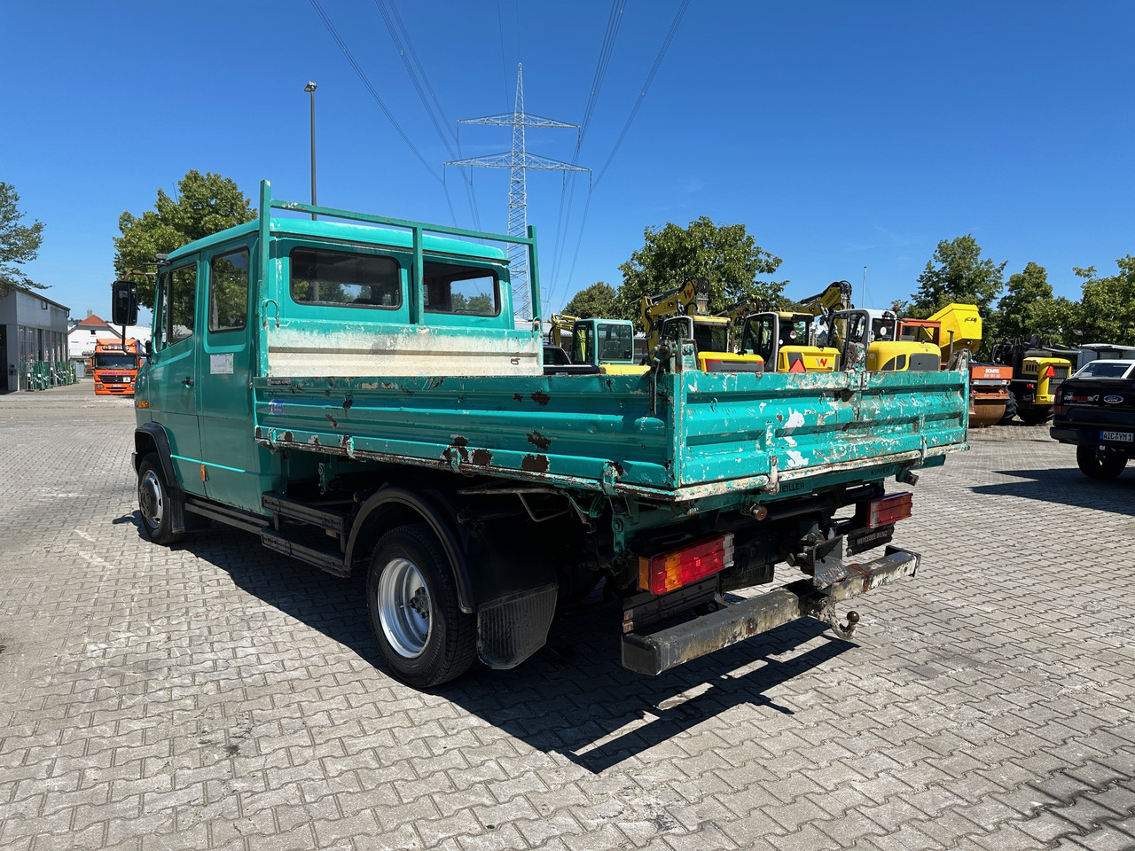 Самосвал Mercedes-Benz 814 D Vario DOKA 3-Seiten-Kipper Meiller: фото 7