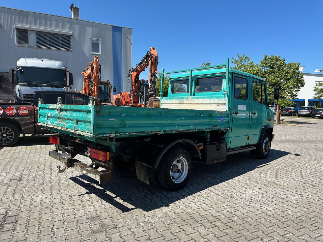 Самосвал Mercedes-Benz 814 D Vario DOKA 3-Seiten-Kipper Meiller: фото 6