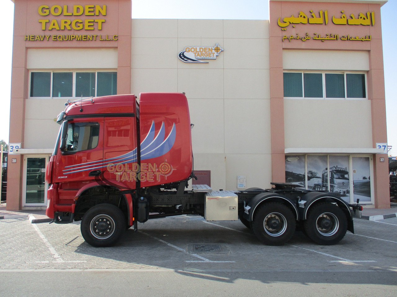 Тягач MERCEDES-BENZ Arocs 3363 6x6 Head Truck: фото 6