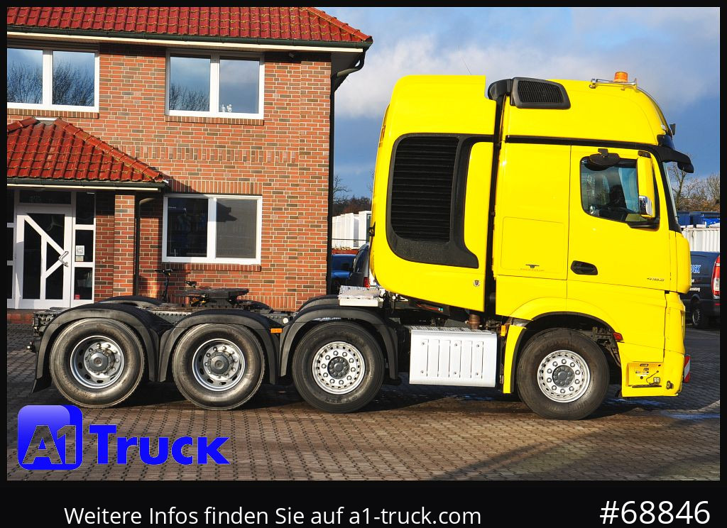 Тягач MERCEDES-BENZ 4163 BL 8x4,, Schwerlast 180 to Zuggewicht. 8x4, TOP: фото 8