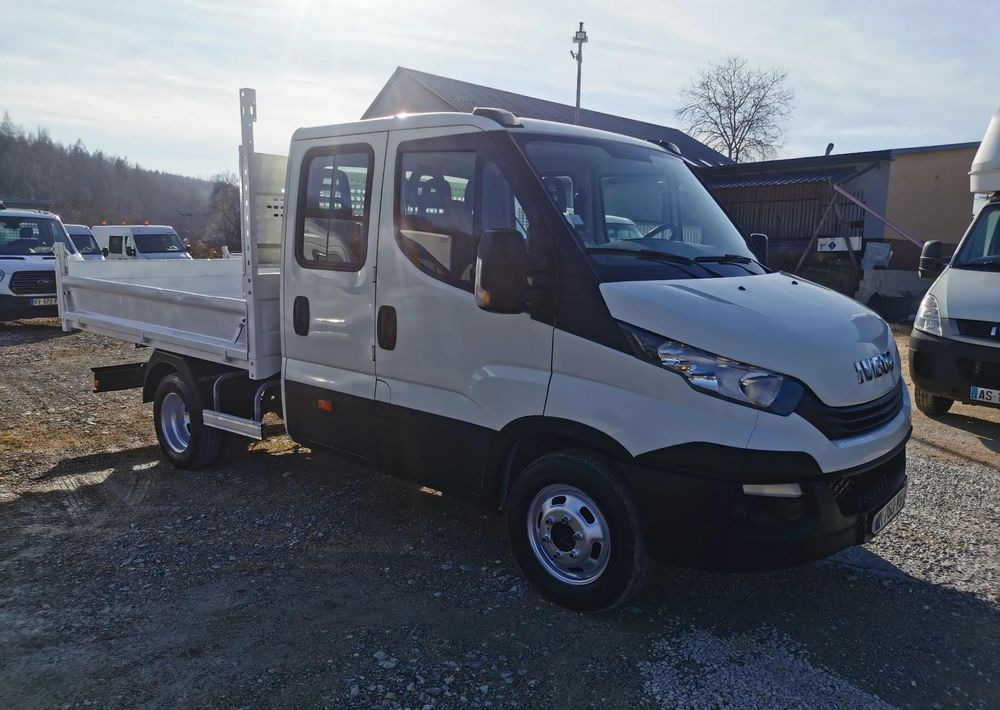 Малотоннажный самосвал Iveco Daily 35C12 Brygadówka wywrotka 35-120 kiper doka Dubel klimatyzacja: фото 17