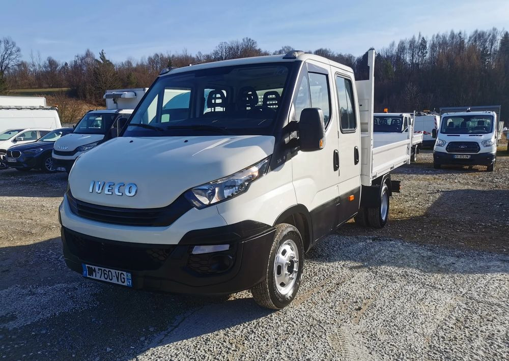 Малотоннажный самосвал Iveco Daily 35C12 Brygadówka wywrotka 35-120 kiper doka Dubel klimatyzacja: фото 16