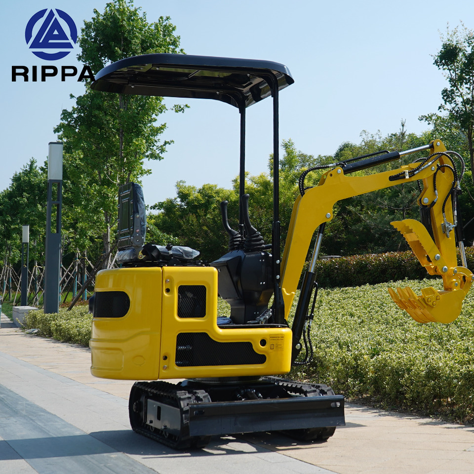 Новый Мини-экскаватор Rippa R319 1Ton|Kubota Engine|Euro 5|CE|Telescopic chassis|Lateral swing mini excavator: фото 10