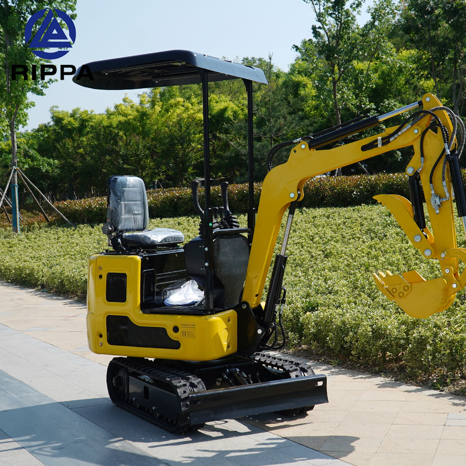 Новый Мини-экскаватор Rippa R319 1Ton|Kubota Engine|Euro 5|CE|Telescopic chassis|Lateral swing mini excavator: фото 9