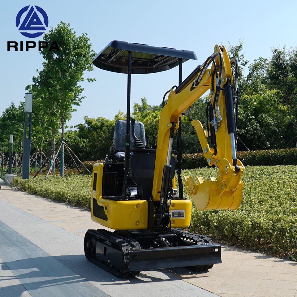 Новый Мини-экскаватор Rippa R319 1Ton|Kubota Engine|Euro 5|CE|Telescopic chassis|Lateral swing mini excavator: фото 7