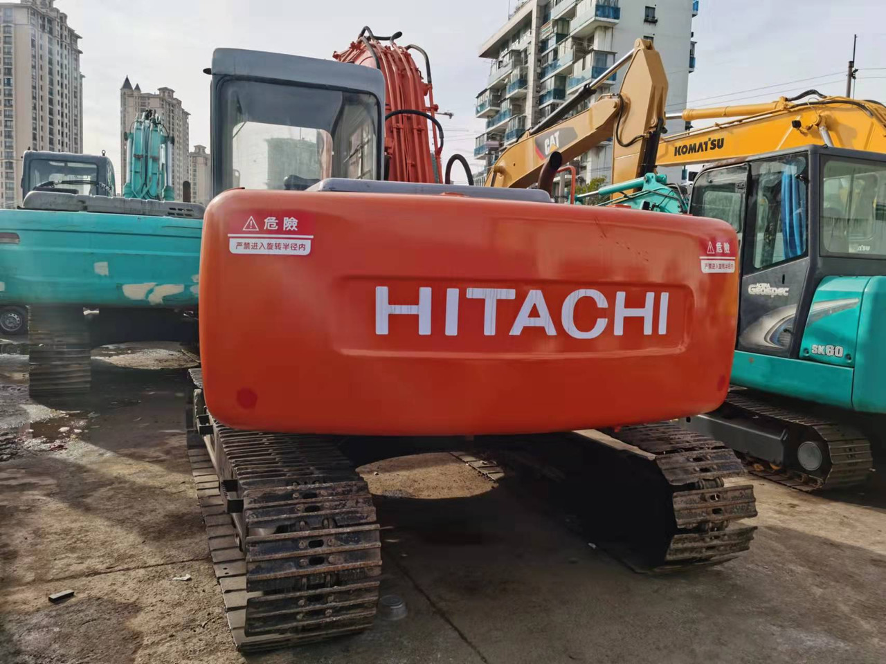 Гусеничный экскаватор HITACHI EX120-2: фото 6