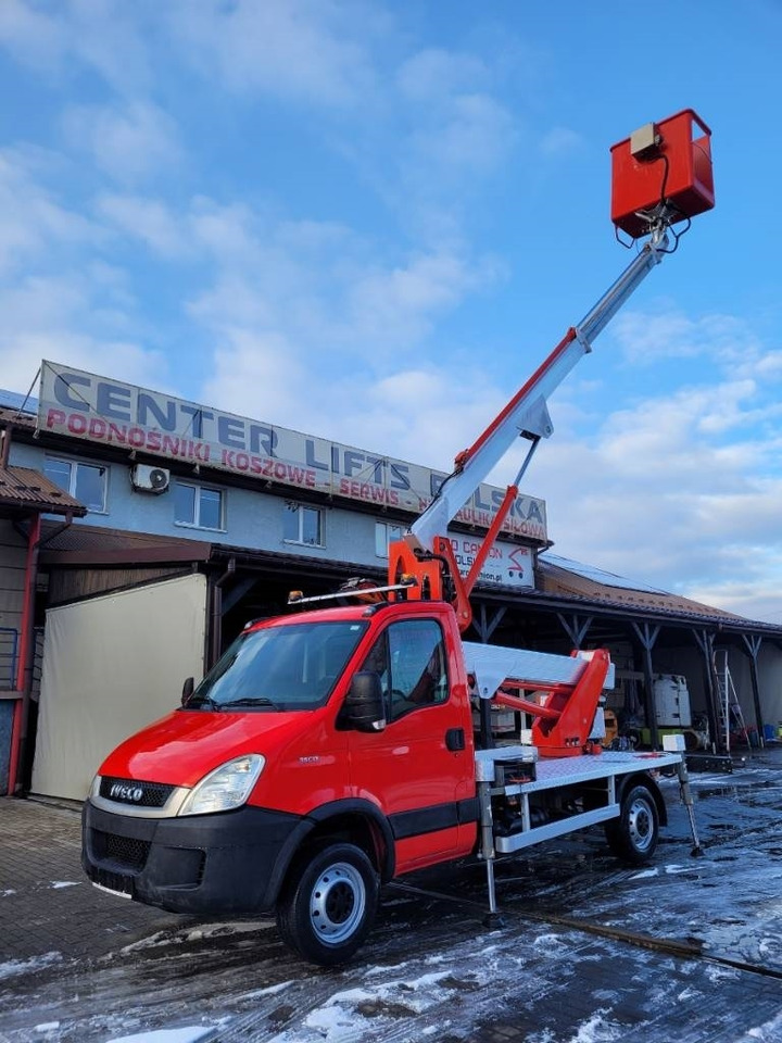 Грузовик с подъемником Multitel MX 170 - 17m Iveco Daily 35S11 - bucket truck boom: фото 10