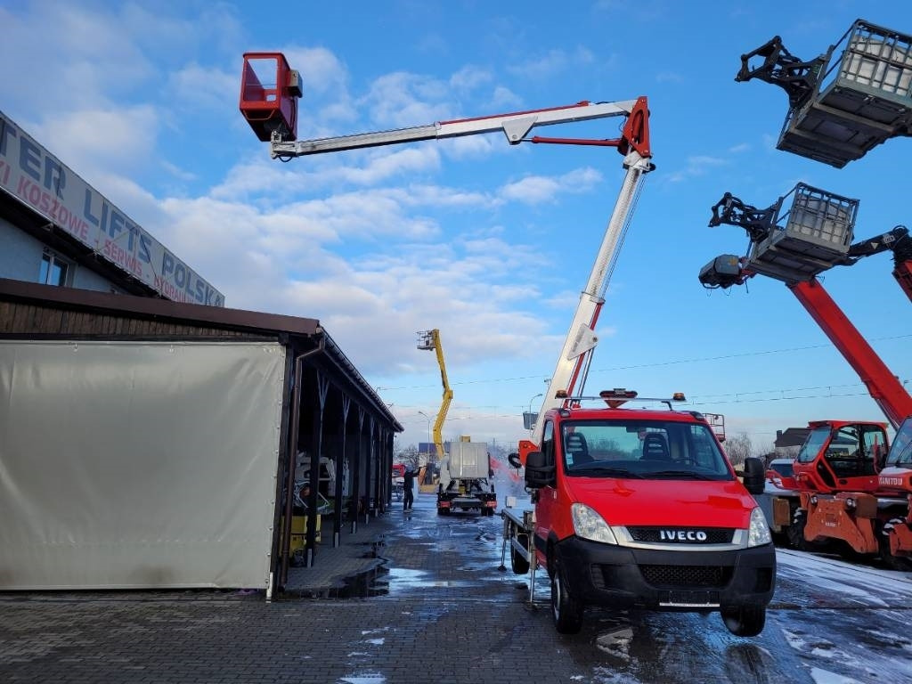 Грузовик с подъемником Multitel MX 170 - 17m Iveco Daily 35S11 - bucket truck boom: фото 13