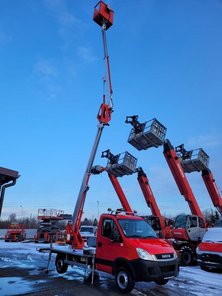 Грузовик с подъемником Multitel MX 170 - 17m Iveco Daily 35S11 - bucket truck boom: фото 12