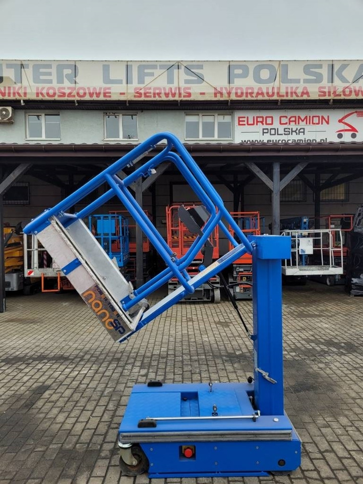 Вертикальный мачтовый подъемник Power Tower Nano SP - 4,5 m jlg vertical mast work lift: фото 10