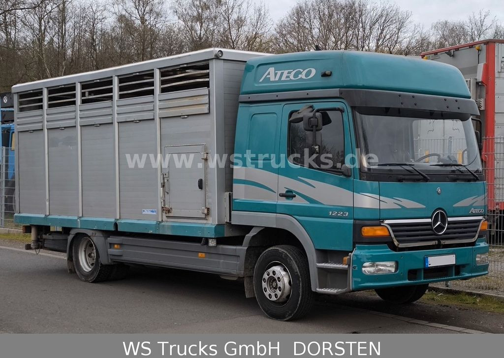 Грузовик для перевозки животных Mercedes-Benz Atego 1223  1 Stock Hohe Gitter  !SEHR GEPFLEGT!: фото 22