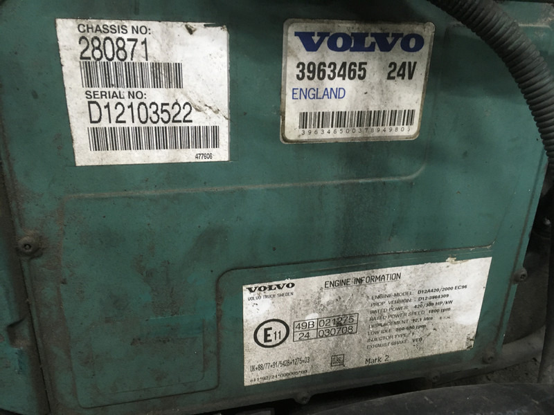 Строительная техника Volvo D12A 420 FOR PARTS: фото 6