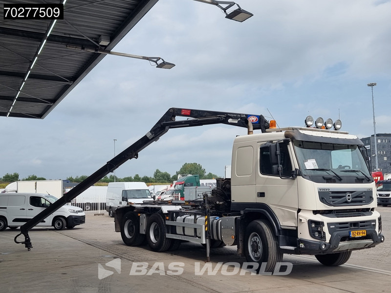 Крюковой мультилифт, Автоманипулятор Volvo FMX 460 6X4 X-Track 6x6 HMF1643 kran Crane Big-Axle Lenkachse Euro 5: фото 9