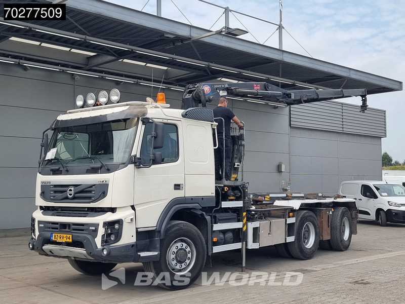 Крюковой мультилифт, Автоманипулятор Volvo FMX 460 6X4 X-Track 6x6 HMF1643 kran Crane Big-Axle Lenkachse Euro 5: фото 10