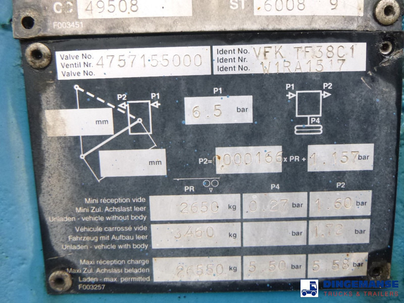 Грузовик-контейнеровоз/ Сменный кузов Fruehauf 3-axle container chassis 20, 30 ft: фото 10