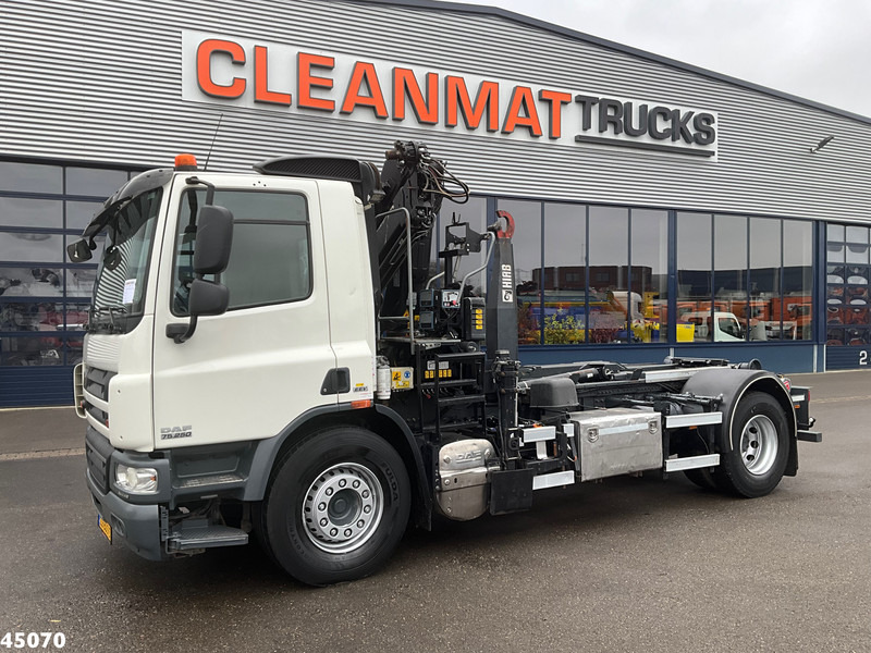 Крюковой мультилифт, Автоманипулятор DAF FA CF 250 Hiab 9 Tonmeter laadkraan Just 133.305 km!: фото 6