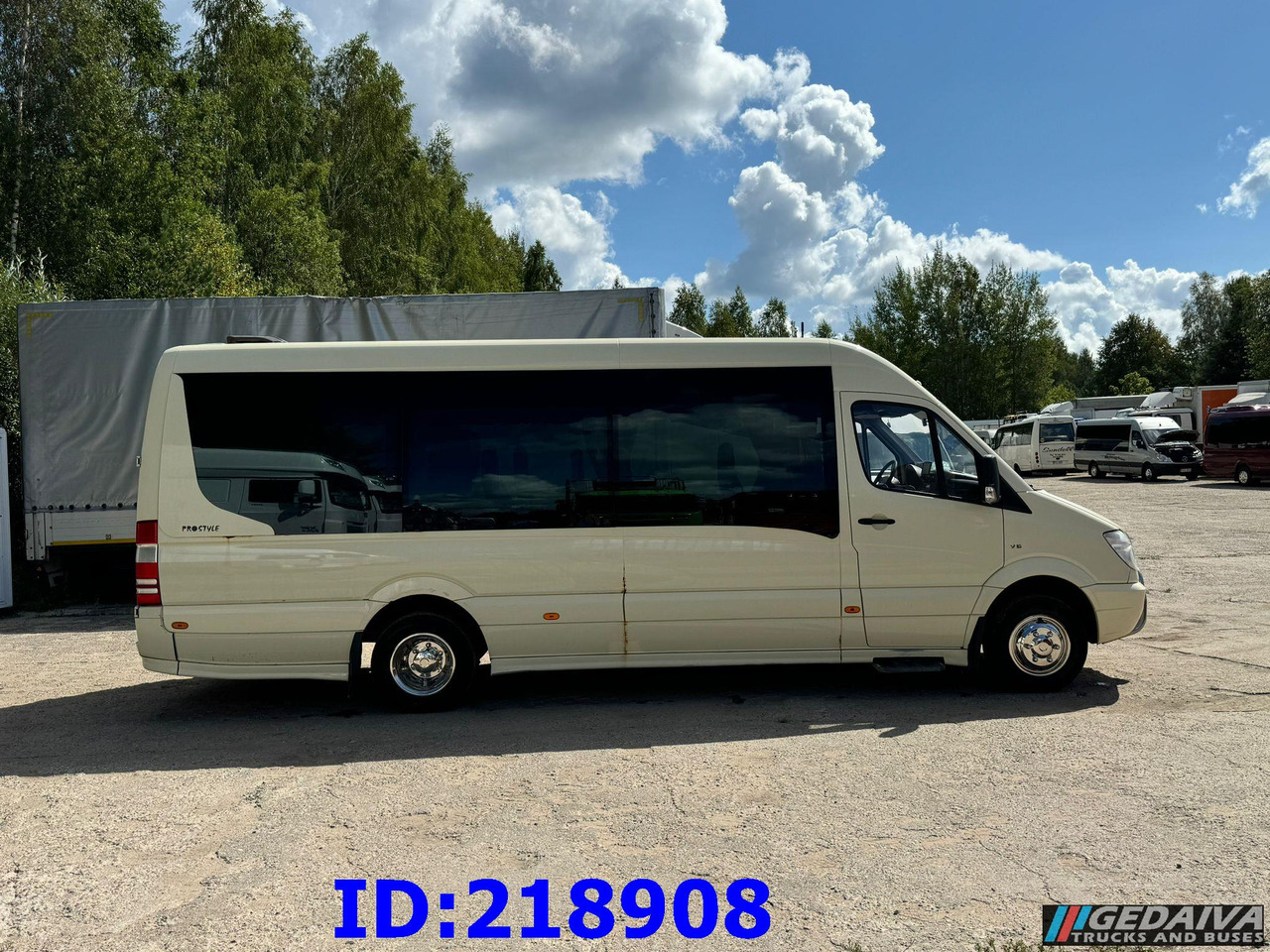 Туристический автобус MERCEDES-BENZ Sprinter 519 VIP 18-Place Prostyle Euro5: фото 7