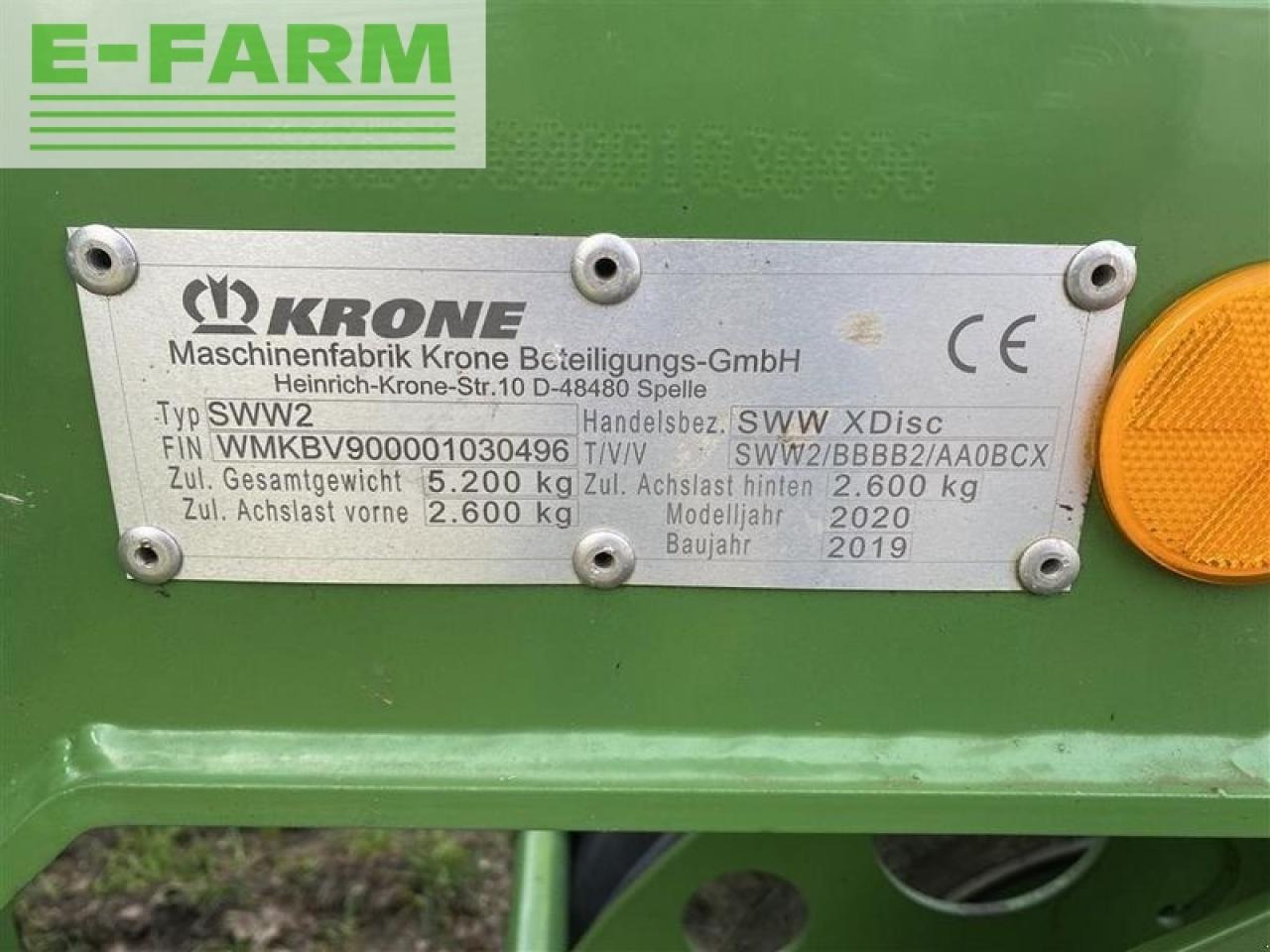 Оборудование для кормоуборочного комбайна Krone xdisc 620: фото 13