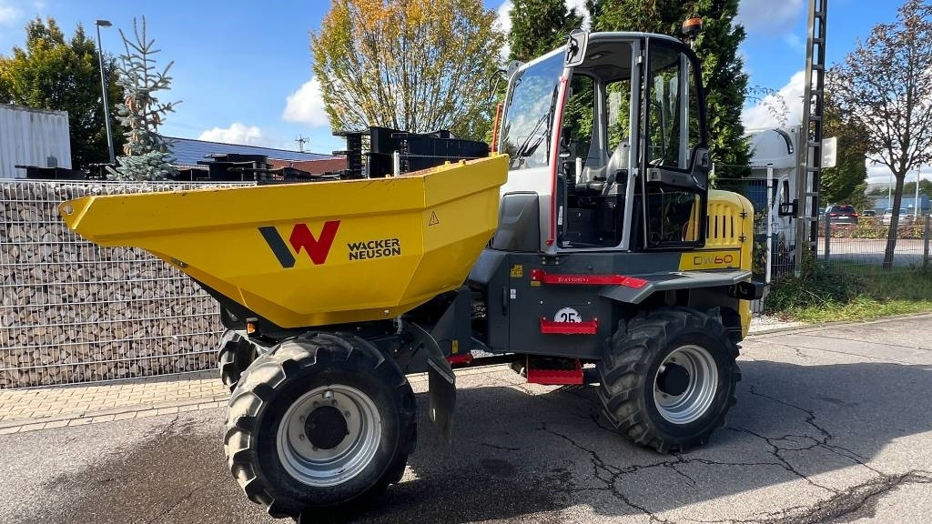 Сочленённый самосвал Wacker Neuson DW 60, Dumper für Straße, Kabine drehbar, Kamera: фото 7