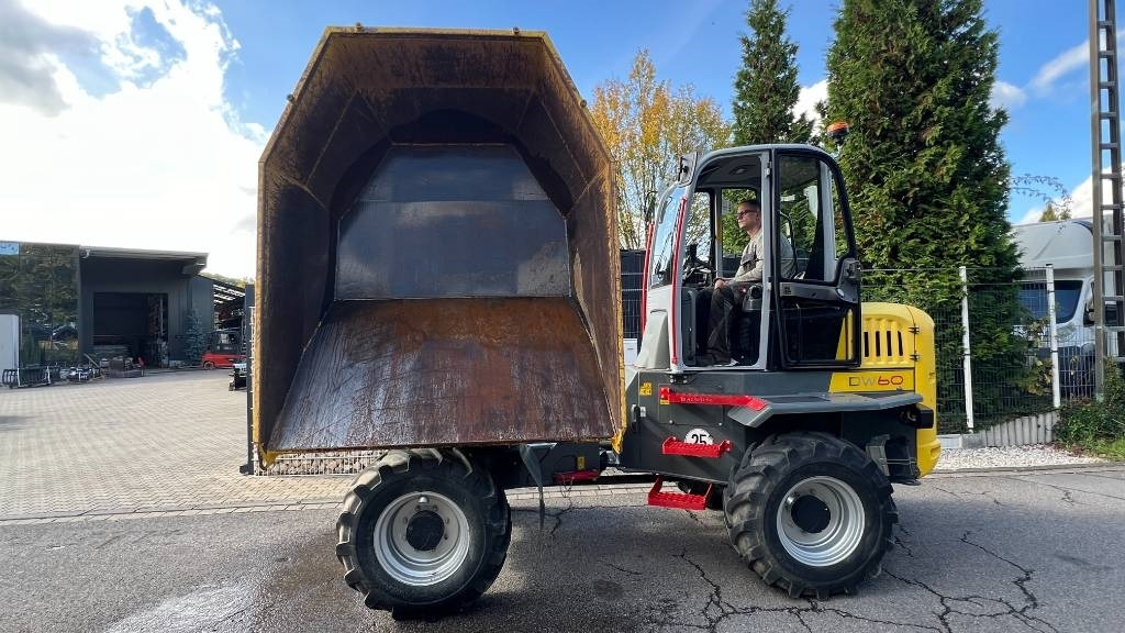 Сочленённый самосвал Wacker Neuson DW 60, Dumper für Straße, Kabine drehbar, Kamera: фото 12