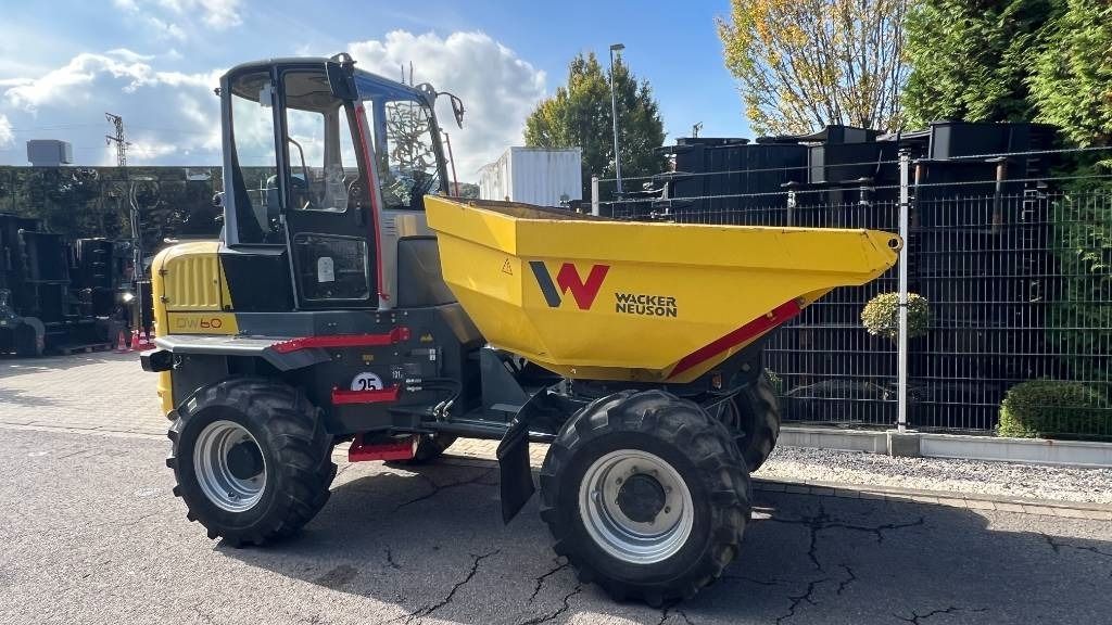 Сочленённый самосвал Wacker Neuson DW 60, Dumper für Straße, Kabine drehbar, Kamera: фото 21