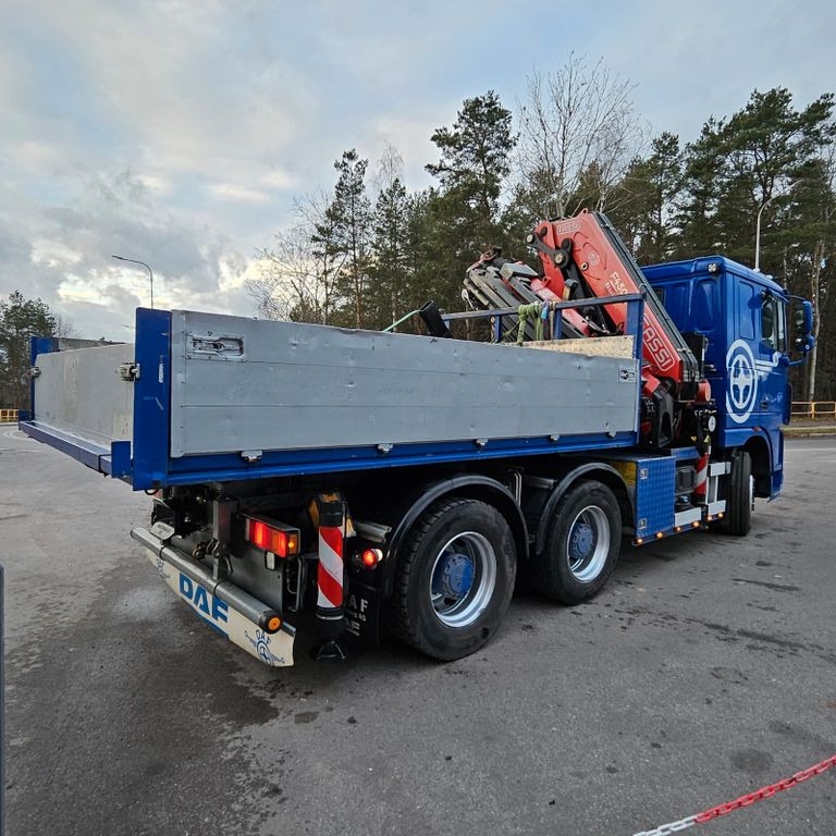 Тягач DAF XF 6x4 FASSI 450 Euro 5 FLY JIB WINDE: фото 6